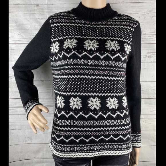 Petite Sophisticate Sweater ❄️ Wool Blend - Picture 1 of 12